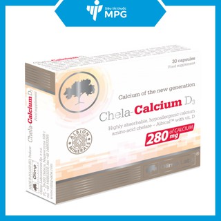 [CHÍNH HÃNG] Chela Calcium D3 – Bổ sung calci, phòng loãng xương, không gây táo bón