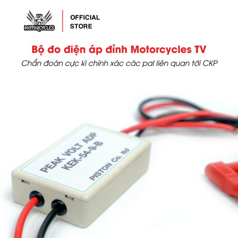 Bộ Đo Điện Áp Đỉnh - Motorcycles TV