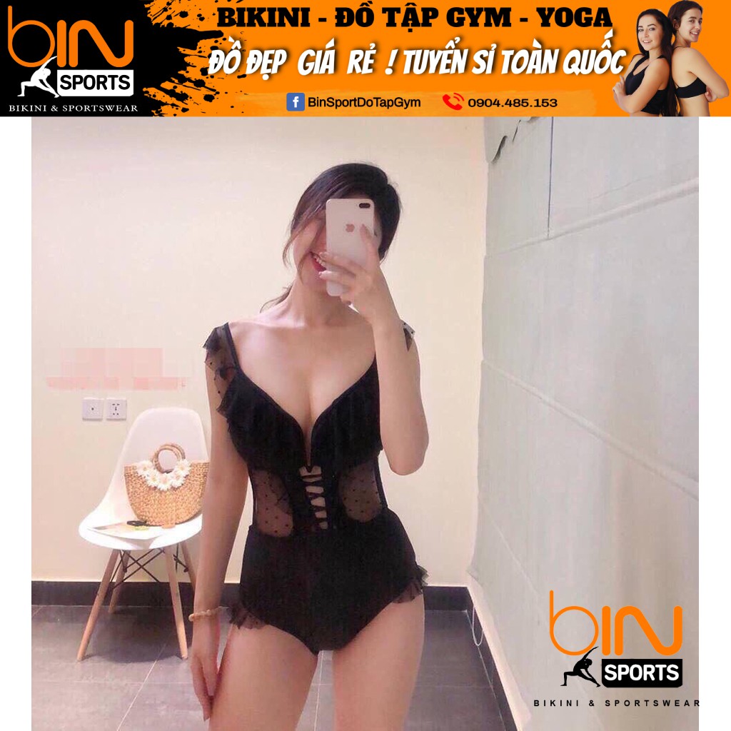 Bikini,Bộ Đồ Bơi Body Phối Voan Cao Cấp, 2 Màu Cam Đất, Đen , Hàng Nhập Đủ Size M L XL, BHN010 | BigBuy360 - bigbuy360.vn