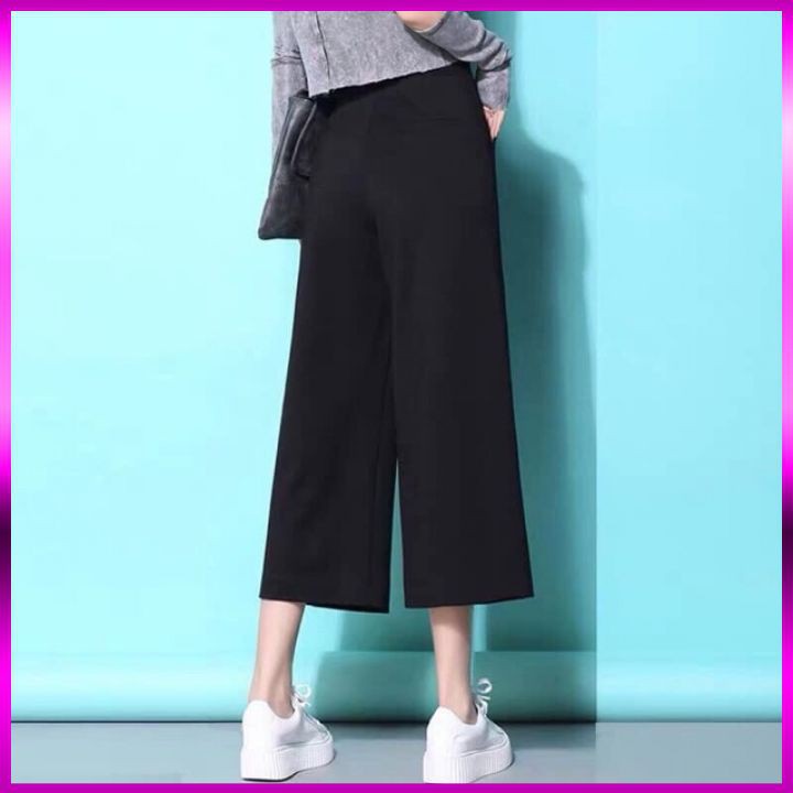 Quần ống rộng dáng lỡ kiểu Nhật