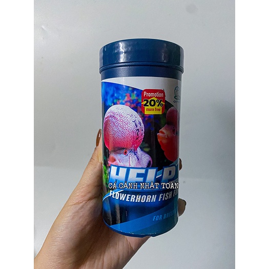 THỨC ĂN CZ3 HỖ TRỢ LAI TẠO CÁ LA HÁN THÁI LAN 100G