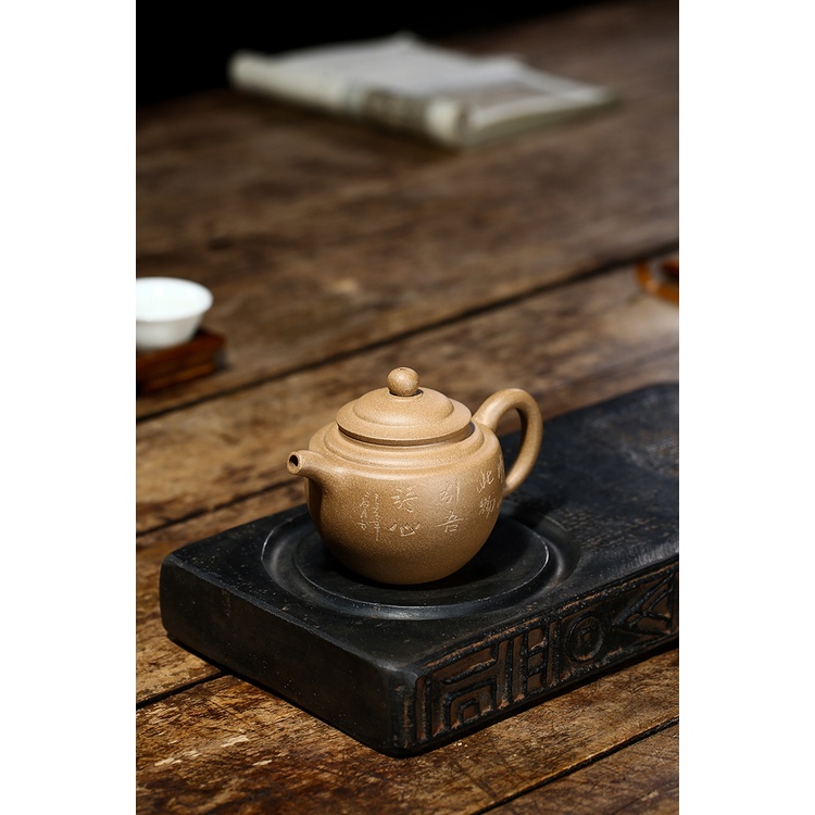 Ấm Tử Sa Nghi Hưng Liên Tử 220 ml (Thanh Khôi Nê)
