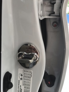 Bộ 4 cái ốp chốt cửa xe Mitsubishi