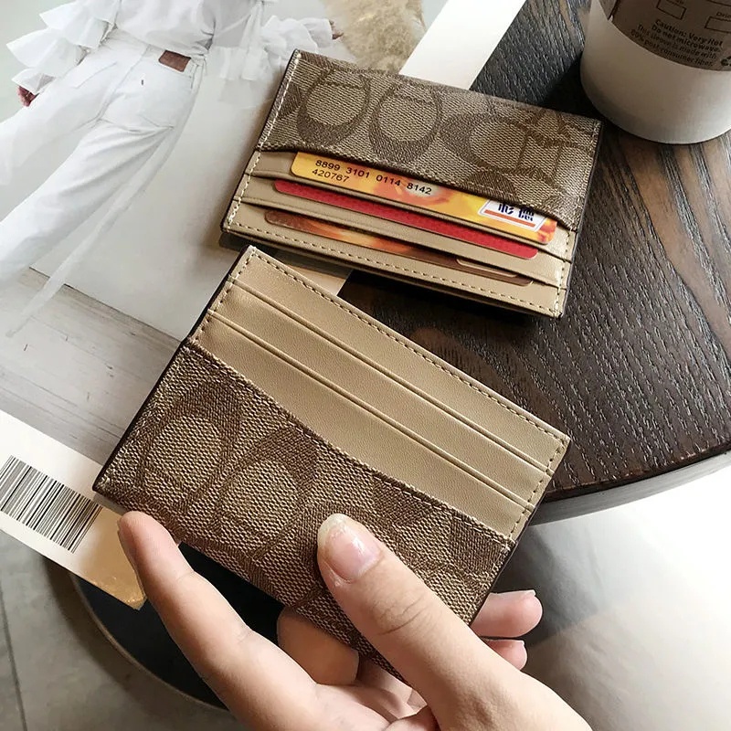 Ví Đựng Thẻ Siêu Mỏng Thiết Kế Đơn Giản Chất Lượng Cao kf058
