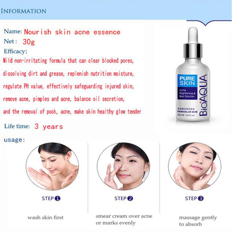 [Hàng mới về] Kem xóa sẹo mụn cho da mặt thương hiệu BIOAQUA 30ml | BigBuy360 - bigbuy360.vn