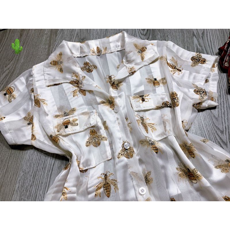 Sơ mi ong tay ngắn pc