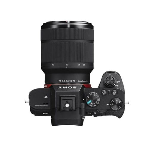 Máy ảnh Full Frame Sony Alpha A7 Mark II kèm Len 28-70mm f3.5-5.6 OSS chính hãng tặng thẻ nhớ 16G và túi đựng máy