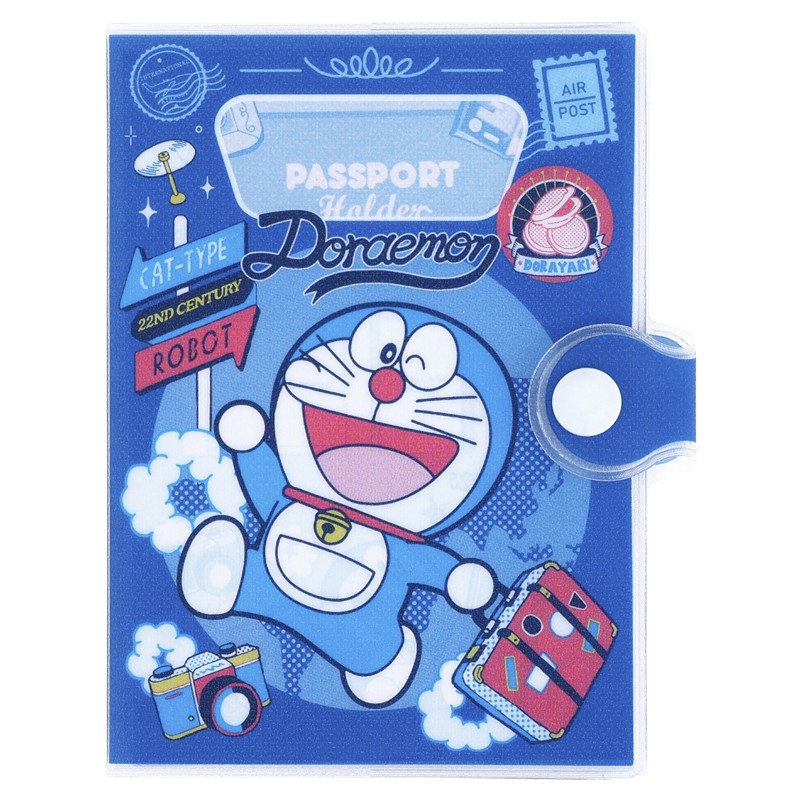 Sanrio Vỏ Bọc Hộ Chiếu Họa Tiết Doraemon / Hello Kitty / Melody Dễ Thương