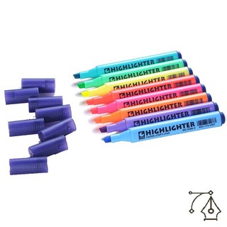 Bút gạch chân Pison màu highlight