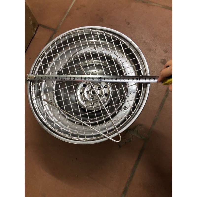 Bếp nướng than hoa inox tại nhà tiện dụng cho gia đình