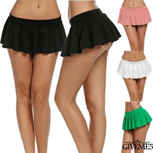 Chân váy ngắn da bóng thời trang cho nữ gợi cảm