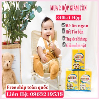 Combo 2 hộp siro ăn ngon babyplus chính hãng