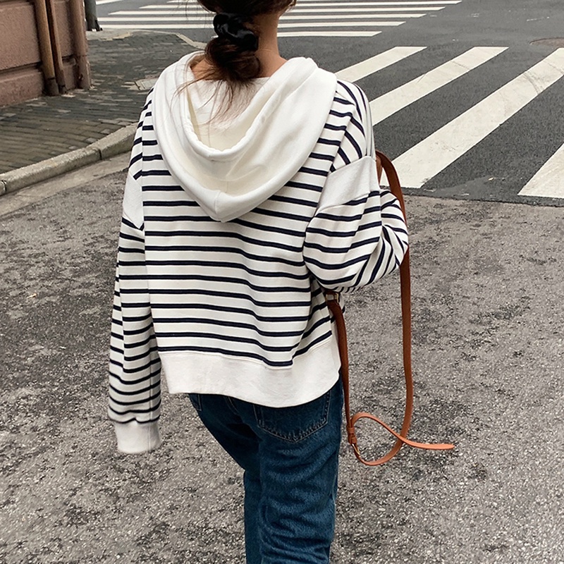 IELGY Áo Khoác cardigan Mỏng Có Nón Phối Khóa Kéo Thời Trang Cho Nữ