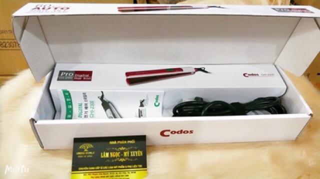 Máy kẹp tóc Codos CHI-2300 hiện đại, tinh tế 🤩 Tận Gốc 🤩 loại 1 không cắn rít tóc, siêu bền công suất mạnh cho salon nữ.