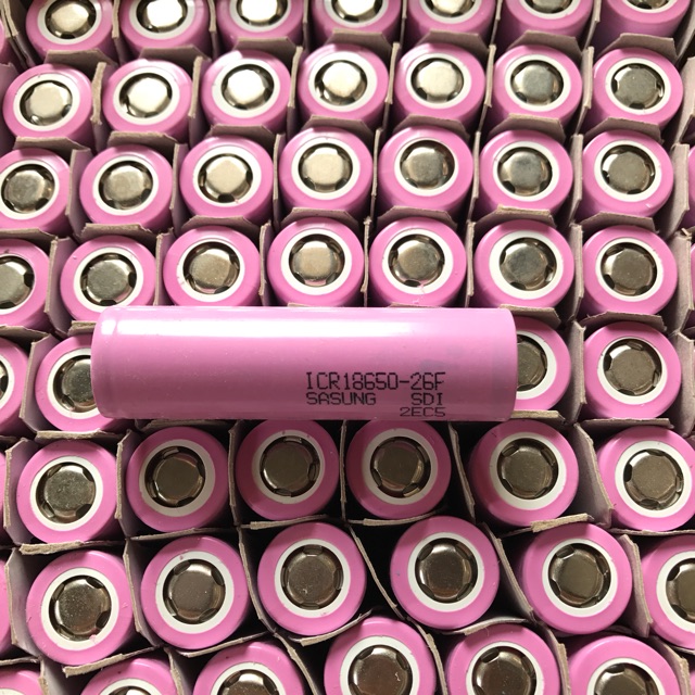 Pin cell 18650 dung lượng thực 2600mah