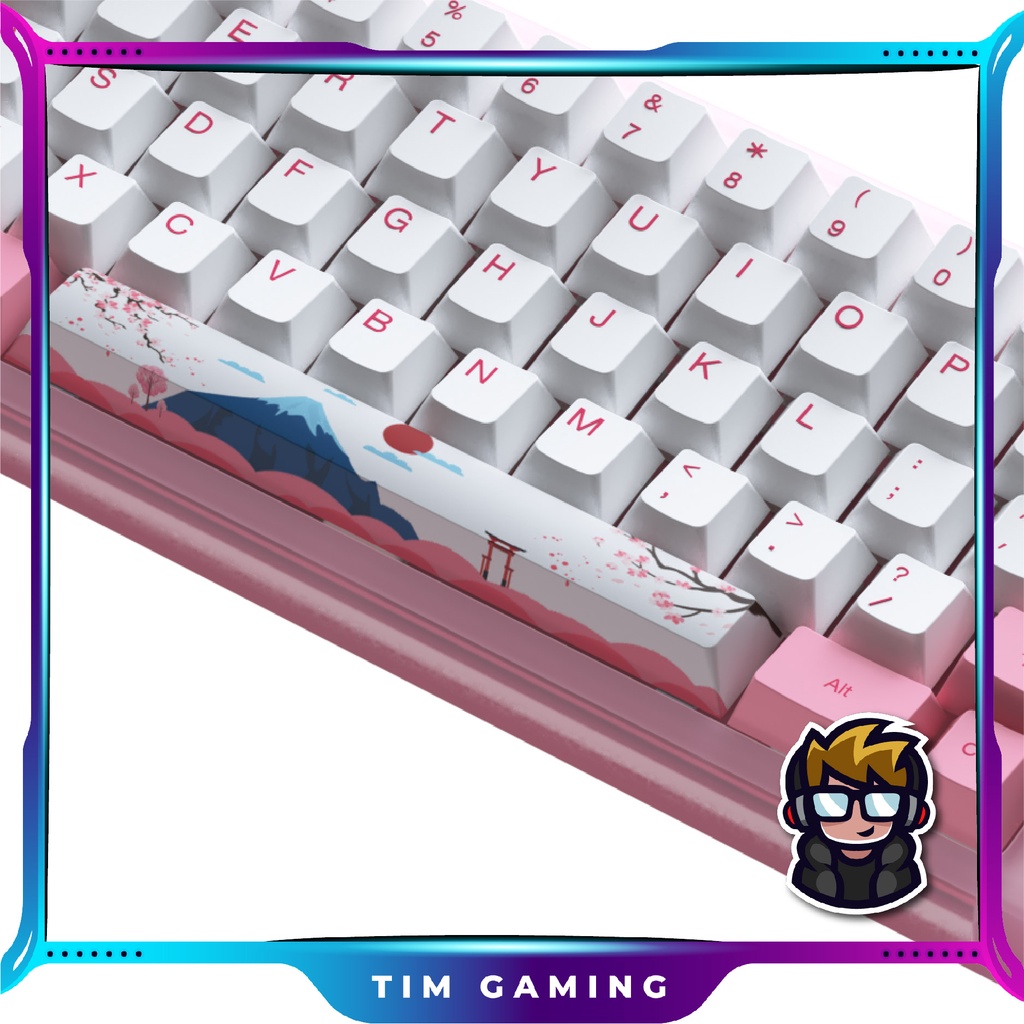 [Mã 33ELSALE hoàn 7% đơn 300K] Bàn phím cơ AKKO ACR 59 World Tour Tokyo (Hotswap / RGB / AKKO cs switch Jelly Pink)