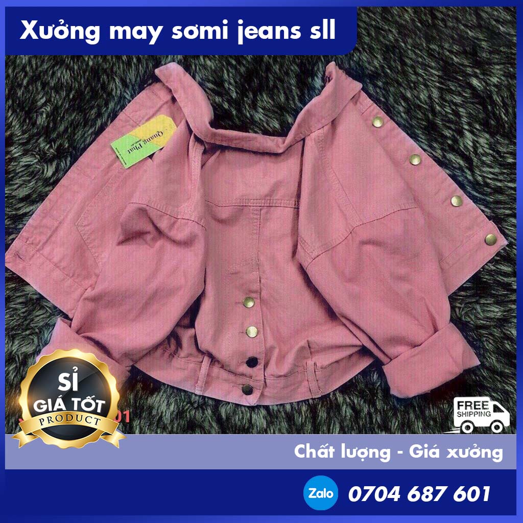 🌟HCM🌟🌺🌺️⚡ Áo khoát kaki nữ nút sau cực HOT năm 2021_SỈ SLL THEO RI