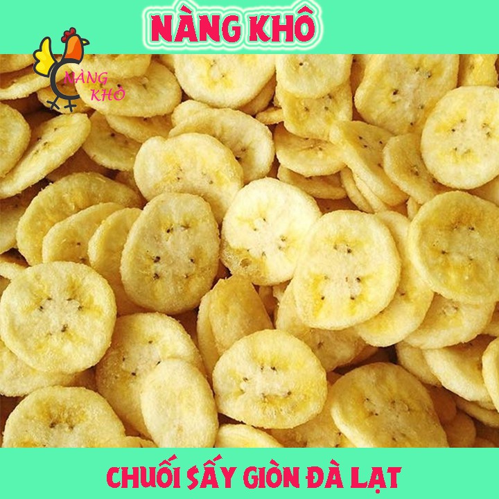 Chuối sấy giòn ngọt Đà Lạt | Nàng Khô