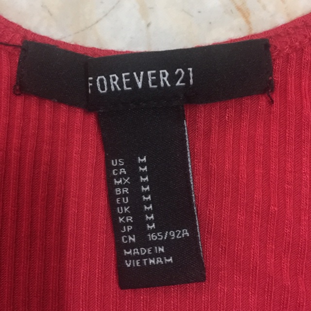 BodySuit F21 Dư Xịn Đỏ Size M ( Có Sẵn )