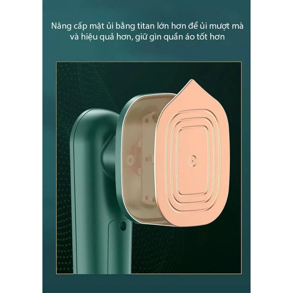 Bàn ủi hơi nước cầm tay mini, bàn là hơi nước mini du lịch 33w nhỏ gọn tiện dụng, bảo hành 12 tháng Quà tặng từ Huggies