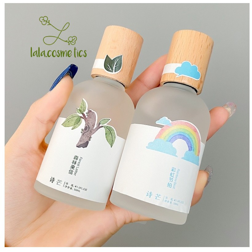 Nước Hoa Body Mist Shimang SHIMANG Mẫu Mới Nắp Gỗ Thân Thủy Tinh