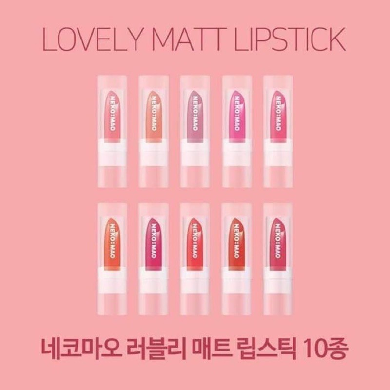 SON NEKOMAO LOVELY MATT LIP STICK