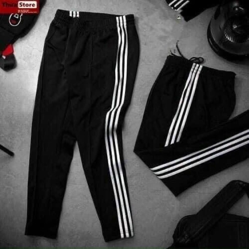 Quần jogger thể thai nam ba sọc