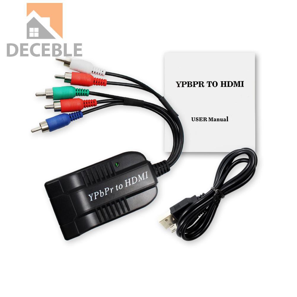 Đầu Chuyển Đổi Ypbpr Sang Hdmi 1080p Cho Hdtv Dvd | BigBuy360 - bigbuy360.vn