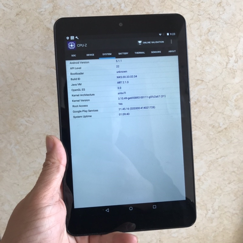 [Mã 151ELSALE hoàn 7% đơn 300K] máy tính bảng mỹ Verizon AQT80 màn 8 inch ram 1Gb+16Gb | BigBuy360 - bigbuy360.vn