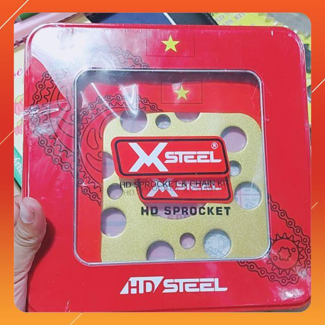 Bộ nhông sên dĩa , xích vàng X1R dành cho dòng xe Winner