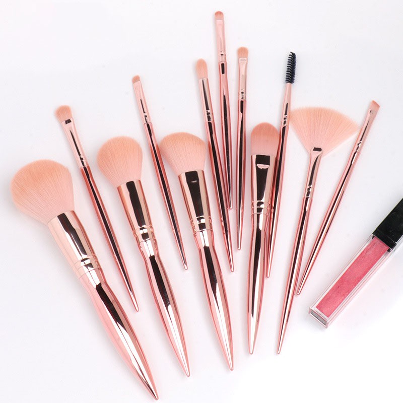 12Pcs Makeup Brush Sets Professional Cosmetics Brushes Make Up Tools