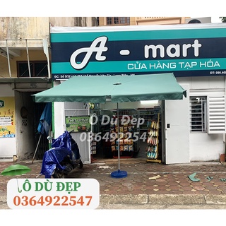Ô dù che mưa che nắng- Ô mái chéo cao cấp