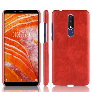 Ốp điện thoại bằng da pu dẻo cho nokia 3.1 plus/ 7.1/8.1