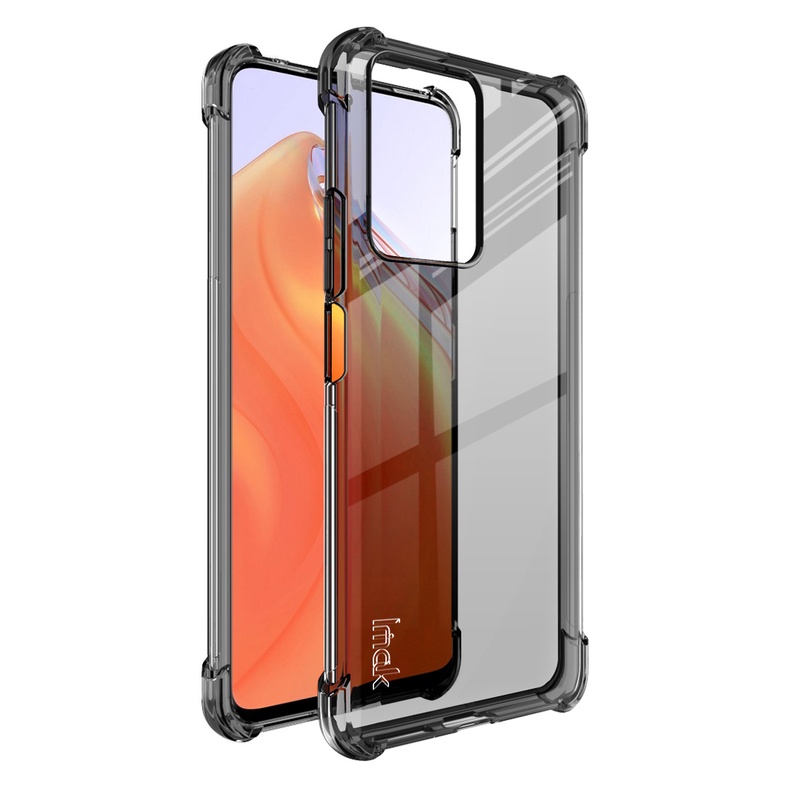 Ốp điện thoại IMAK bằng silicone TPU mềm trong suốt chống sốc cho XIAOMI MI 11T PRO / MI11T