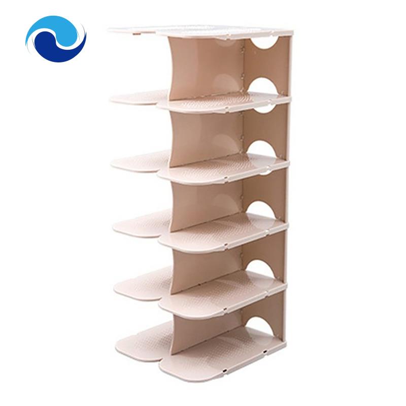 Kệ Đứng 6 Tầng Lắp Ráp Để Giày Dép / Hành Lang Tiết Kiệm Không Gian Có Thể Xếp Chồng Lên Nhau DIY