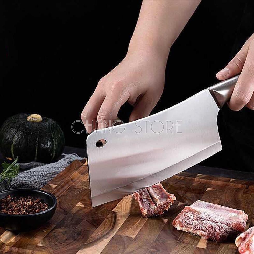 Bộ Dao Inox Nhật 6 Món SEKI Cao Cấp - Bộ dao 6 món nhà bếp kèm khay đựng siêu tiện dụng