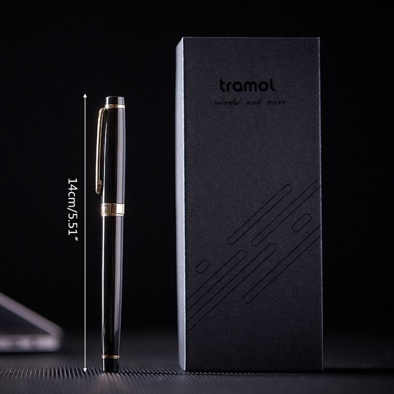 Goo Bút Mực Kim Loại Cổ Điển Kèm Hộp Đựng