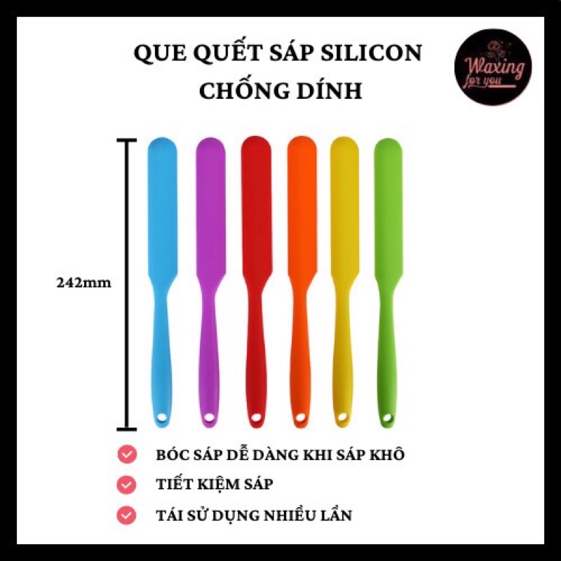 Que phết sáp silicon chống dính