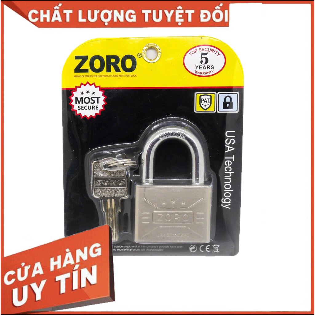 [ FREESHIP ]Ổ khóa nhà zoro 5 phân bền bỉ với thời gian_ Cam kết hàng chính hãng_Bảo hành 5 năm