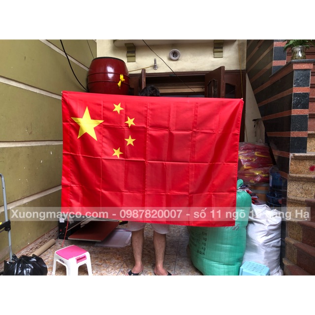 Cờ Trung Quốc 1m x 1,5m