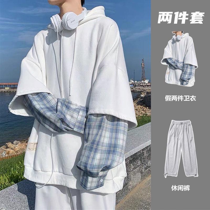 Áo khoác nam bomber hàn quốc Áo Khoác  Set Quần Dài Và Áo Len Tay Dài Thời Trang Cho Nam