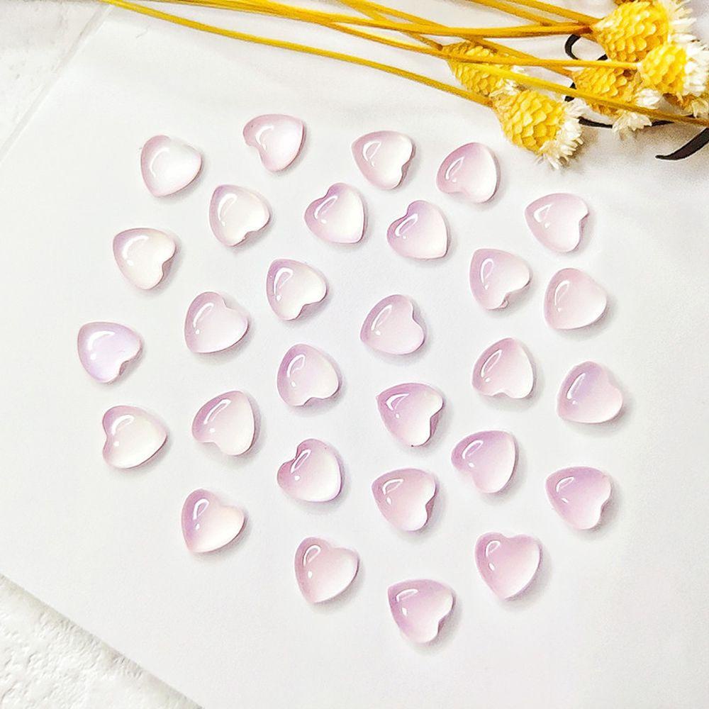 USNOW Phụ Kiện Trang Trí Móng Tay Họa Tiết Hoạt Hình Bằng Nhựa Resin Phát Quang DIY