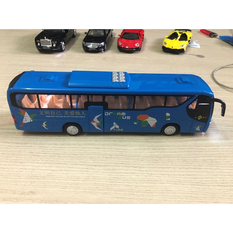 Mô hình Xe buýt đồ chơi bằng hợp kim tỉ lệ 1:32