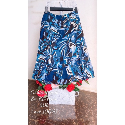 Chân váy chất chiffon- von