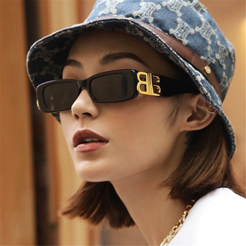 Kính Mát Chống Tia UV Phong Cách Retro Thời Trang