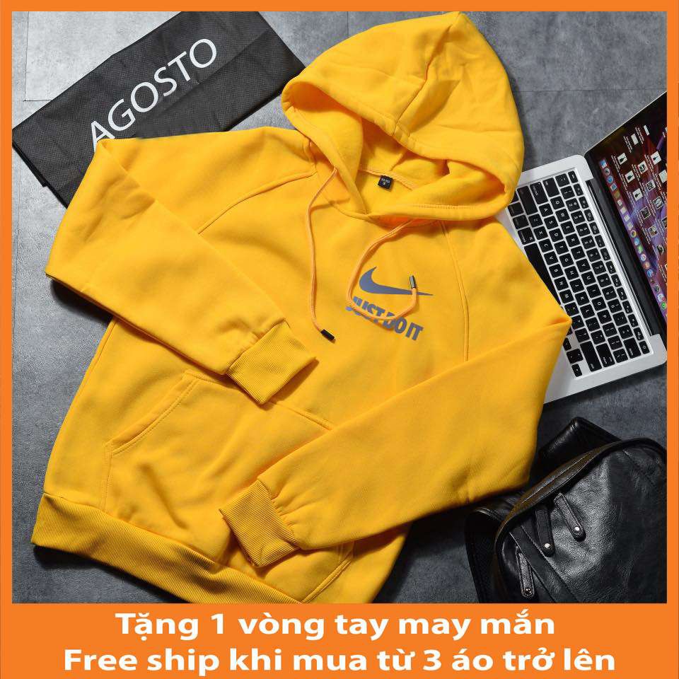 Áo Khoác Nỉ  Hoodie Nam JUST DO IT Chất Dày Dặn Full Size Full Màu  [ngực]