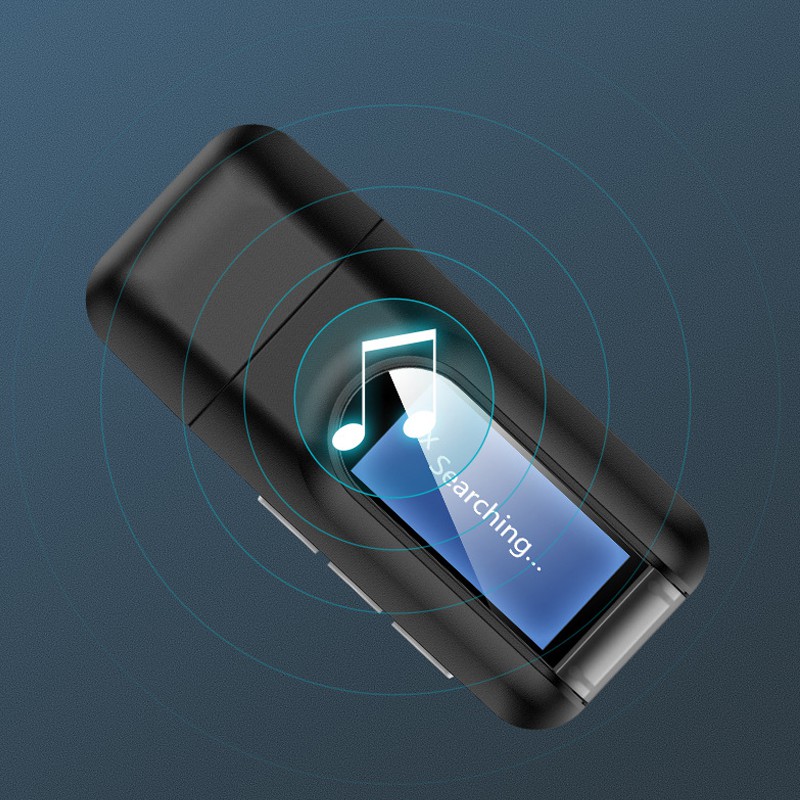 Bộ Thu Phát Bluetooth 5.0 T11 Với Màn Hình LCD 3.5Mm Giắc Cắm AUX Bộ Chuyển Đổi Âm Thanh Không Dây