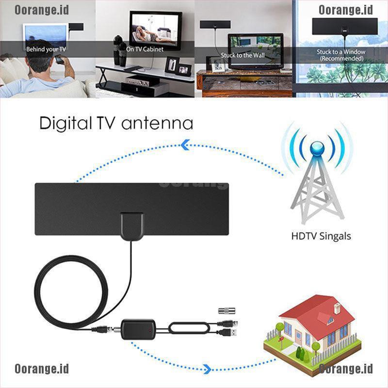 Anten TV HD kỹ thuật số DVB-T/DVB-T2 HDTV kèm cáp đồng trục