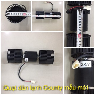Quạt dàn lạnh County mẫu mới