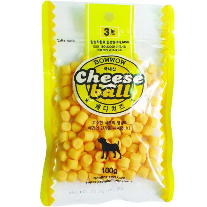 PHÔ MAI VIÊN BOWOW DÀNH CHO CHÓ MÈO 100g